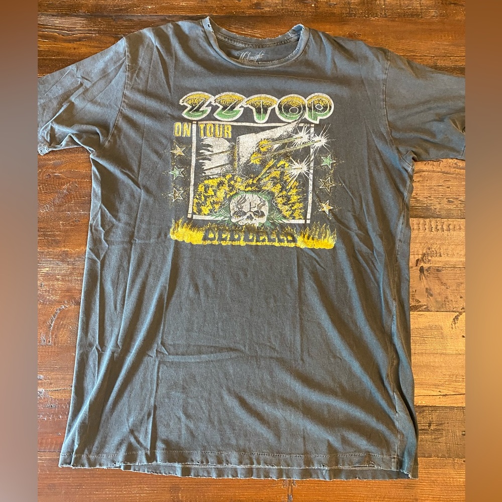 Midnight Rider ZZ Top tee